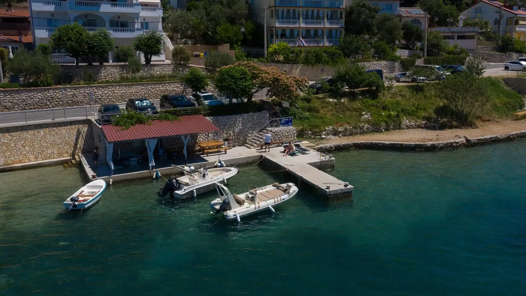 The waterfront at Villa Sylvie — 1